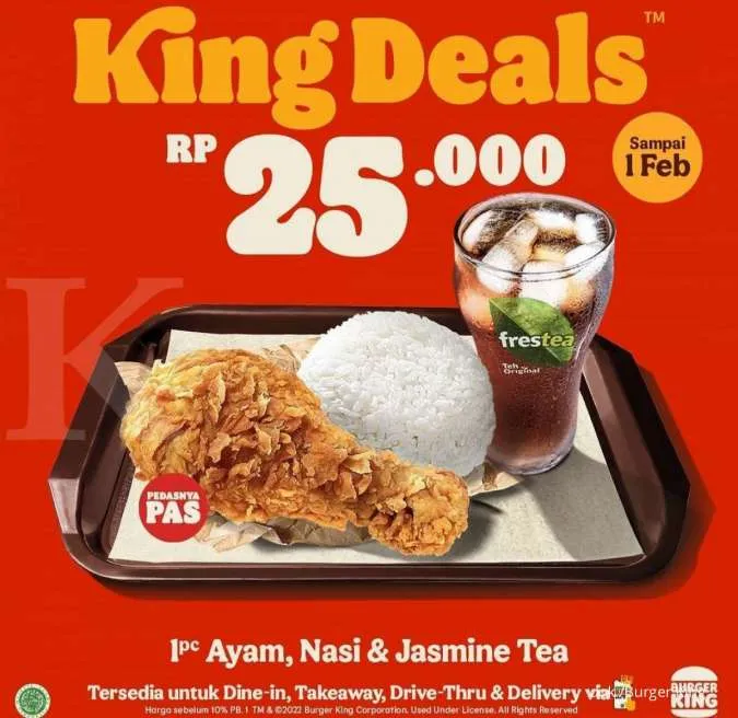 Promo Burger King 