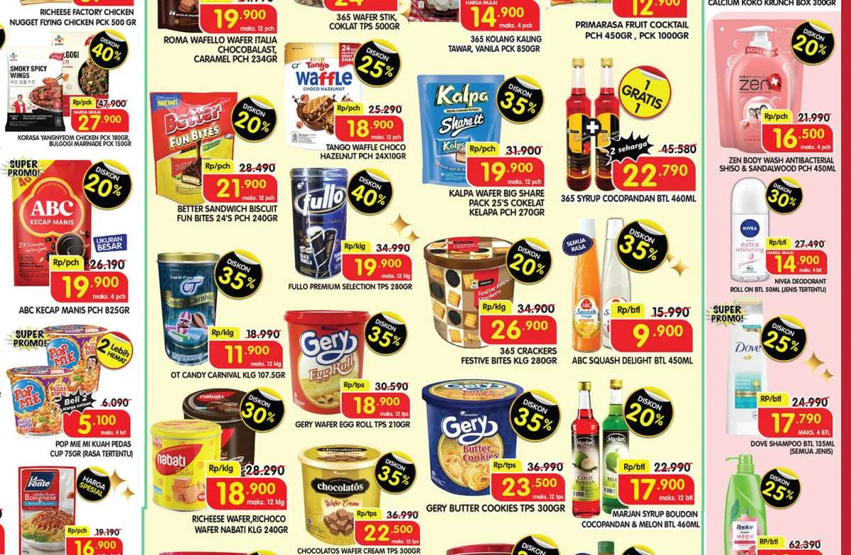 Promo Superindo Weekday 24-27 Maret 2025, Aneka Jamur-Kurma-Sirup Beli 1 Gratis 1