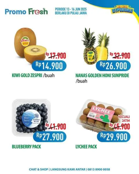 Promo JSM Hypermart Hyper Diskon Weekend Periode 13-16 Juni 2025