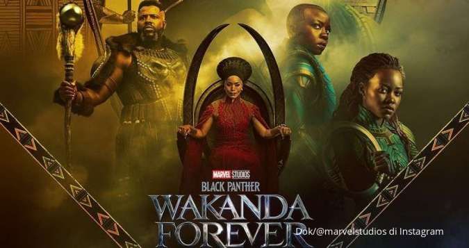 Black Panther: Wakanda Forever Salip Black Adam di Bioskop, The Rock Berikan Pujian