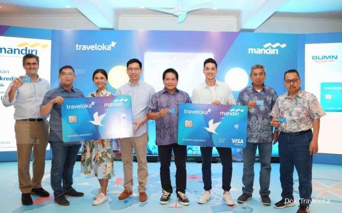 Sasar Generasi Milenial, Bank Mandiri dan Traveloka LuncurkanTraveloka Mandiri Card