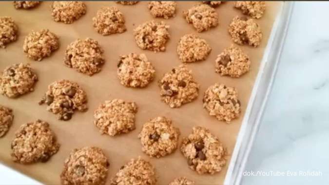  Camilan Diet Andalan! Resep Oatmeal Cookies Tanpa Tepung dan Telur yang Renyah
