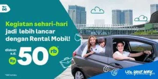 Promo Traveloka 12-23 November 2023, Diskon Rental Mobil hingga Rp 50.000