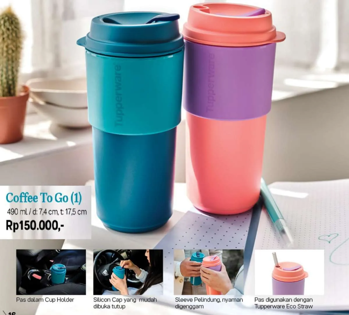 Katalog promo Tupperware bulan Oktober 2020 edisi botol minuman, banyak diskon