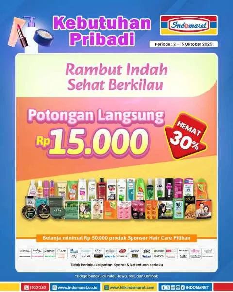 Promo Indomaret Super Hemat Periode 2-15 Oktober 2025