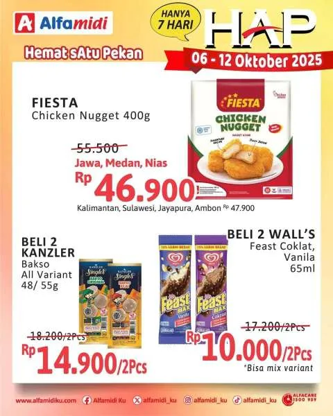 Promo Alfamidi Hemat Satu Pekan Periode 6-12 Oktober 2025