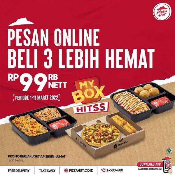 Promo Pizza Hut Terbaru Mulai 1-11 Maret 2022