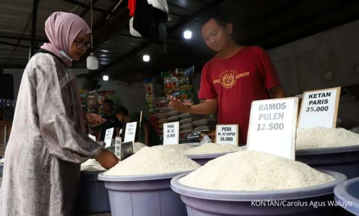 Harga Beras Stabil pada Minggu Keempat Maret, Begini Kata BPS