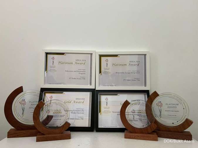 Kontan - Bukit Asam Kilas Online. Global ESG Awards