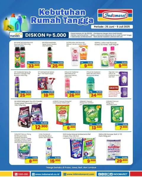 Promo Indomaret Super Hemat Periode 26 Juni-9 Juli 2025