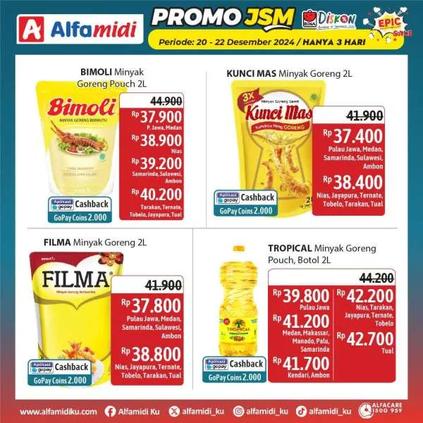 Promo JSM Alfamidi Periode 20-22 Desember 2024