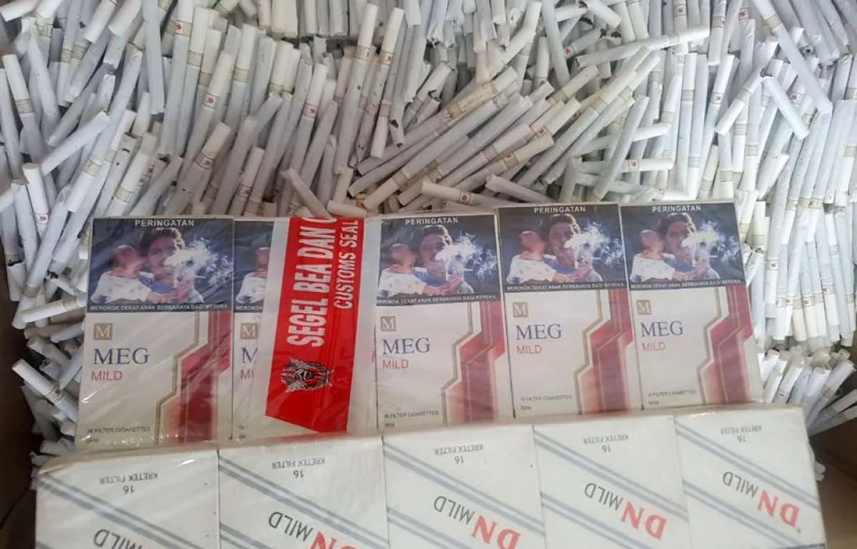 Bea Cukai Jateng DIY gagalkan penyelundupan rokok ilegal