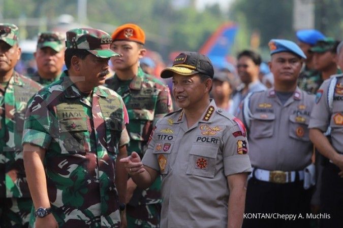 Sebanyak 2.981 personal gabungan TNI/Polri amankan debat pilpres