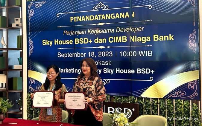 Risland Indonesia dan CIMB Niaga Jalin Kemitraan Pemasaran KPA Sky House BSD