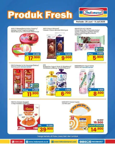 Promo Indomaret Super Hemat Periode 26 Juni-9 Juli 2025