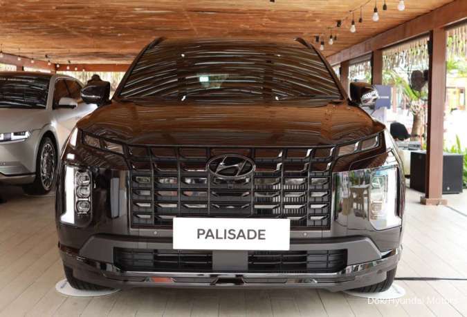 Tampak depan Hyundai New Palisade XRT
