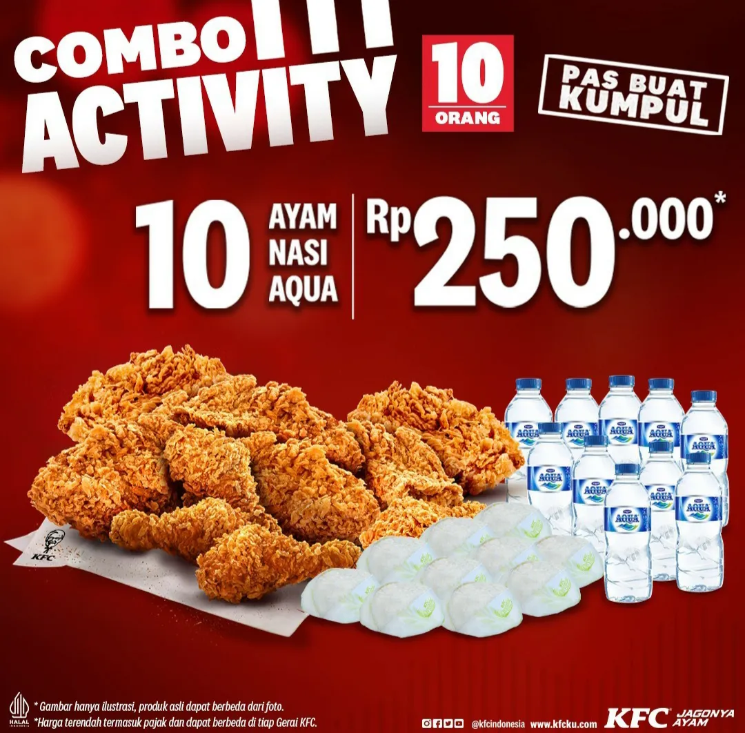 Promo KFC Ramadan 2024: Combo Activity