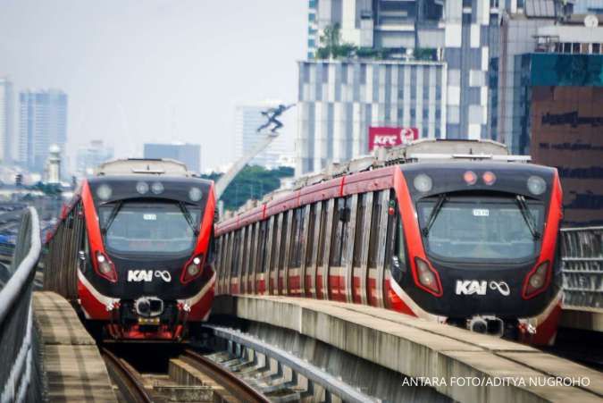 Malam Tahun Baru, Jam Operasional LRT Jabodebek Diperpanjang hingga Pukul 01.40 WIB