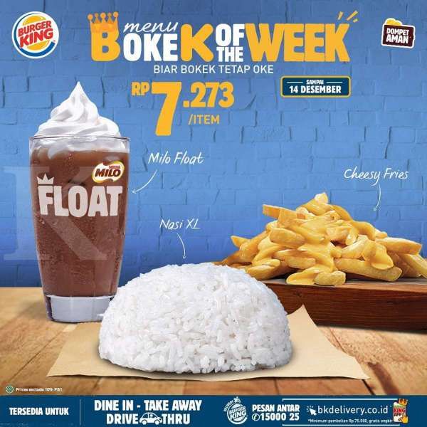 Promo Burger King 7-14 Desember 2020 