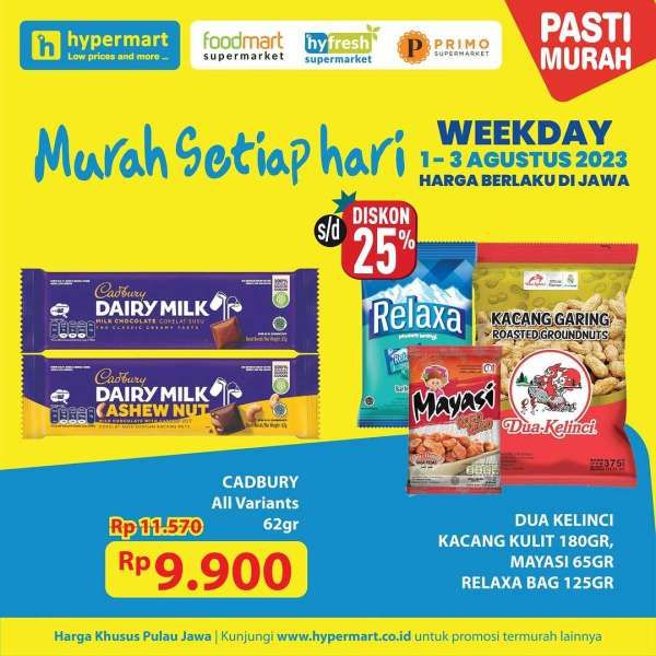 Katalog Harga Promo Hypermart Weekday 1-3 Agustus 2023