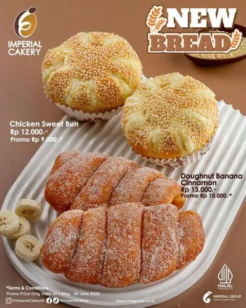 Promo Imperial Cakery New Bread