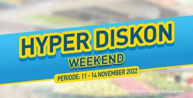 Promo JSM Hypermart 11-14 November 2022, Katalog Promo Hyper Diskon Weekend
