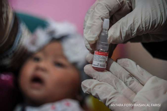 Cegah KLB, Jokowi Minta Percepat Pelaksanaan Imunisasi Polio di Daerah