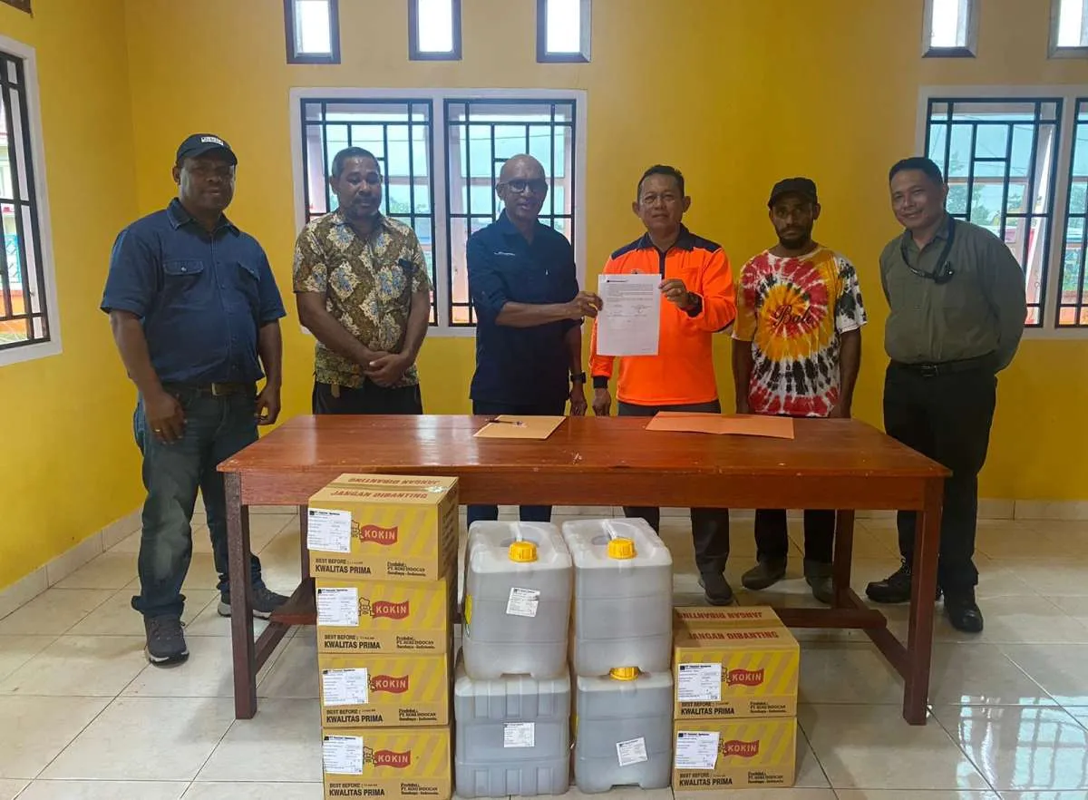 Freeport Beri Bantuan Bahan Makanan untuk Korban Banjir & Longsor Distrik Tembagapura