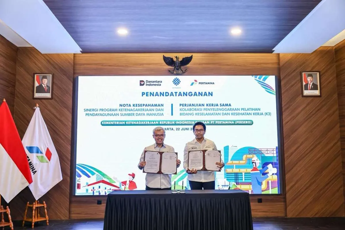 Bangun SDM Unggul, Pertamina Gandeng Kemnaker Perkuat Kompetensi dan Budaya K3