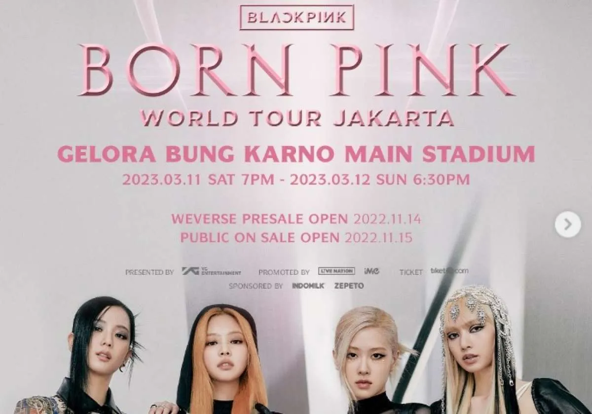 Tiket Konser BLACKPINK di Jakarta Dijual Mulai Rp 1,35 Juta, Jangan Sampai Kehabisan!