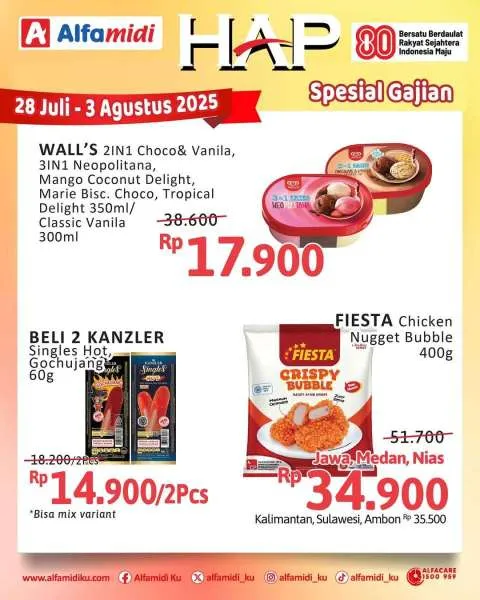 Promo Alfamidi Hemat Satu Pekan Periode 28 Juli-3 Agustus 2025