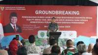 Gandeng Berau Coal, Kementerian Perumahan Groundbreaking 500 Unit Rumah di Kaltim