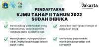 Asik! Pendaftaran KJMU Tahap 2 Tahun 2022 Dibuka, Ini Syarat dan Cara Daftarnya