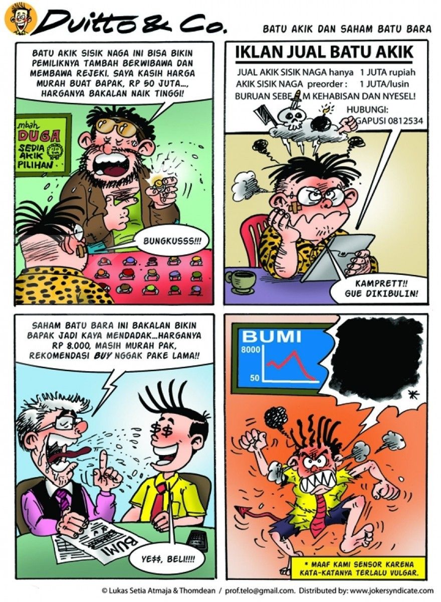 Duitto & Co - Batu Akik dan Saham Batu Bara