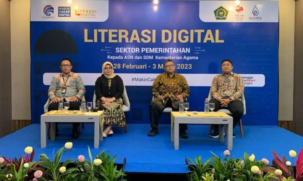 Literasi Digital Sektor Pemerintahan kepada ASN & SDM Kementerian Agama RI