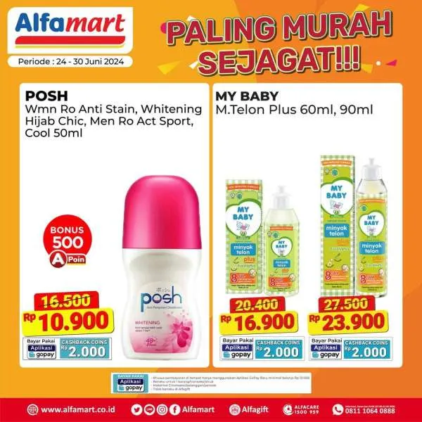 Promo Alfamart Paling Murah Sejagat Periode 24-30 Juni 2024