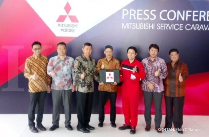 Mitsubishi luncurkan program service caravan