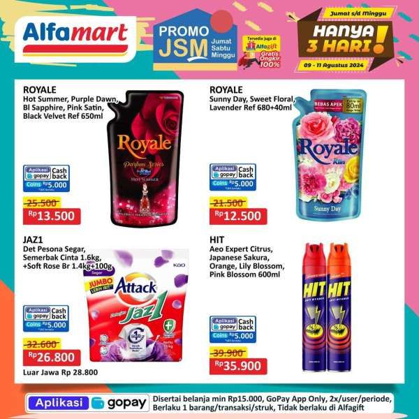 Promo JSM Alfamart 9-11 Agustus 2024