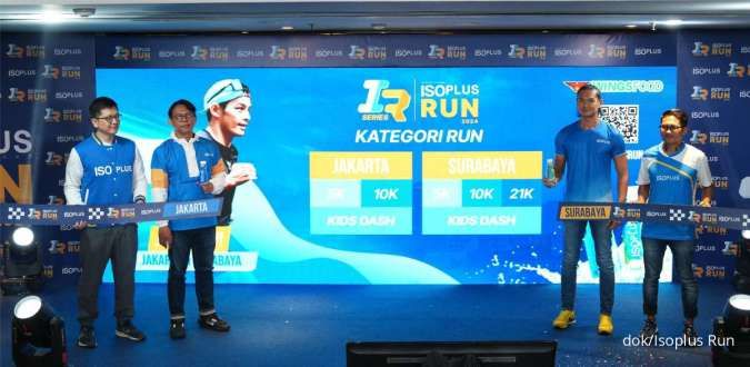 ISOPLUS Run 2024 Bakal Hadir di Jakarta dan Surabaya