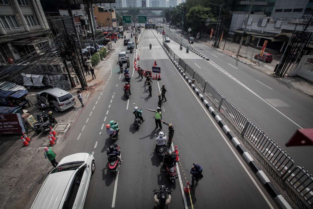 Tambahan titik penyekatan PPKM Darurat di Jakarta
