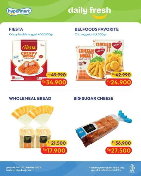Promo JSM Hypermart Weekend Periode 24-27 Oktober 2025