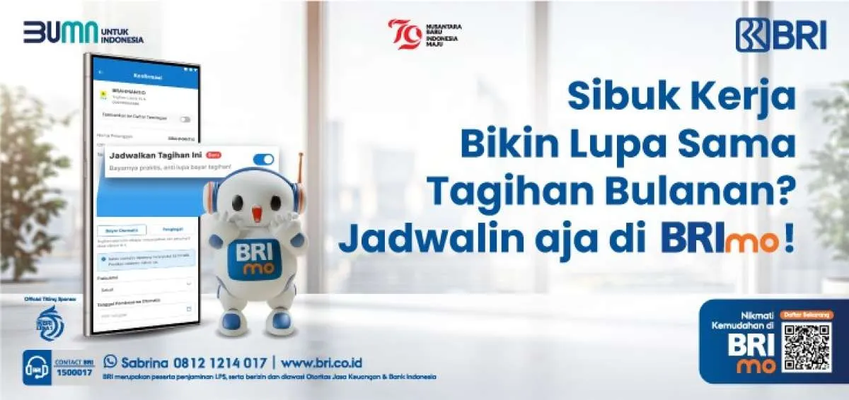 Bayar Tagihan Anti Lupa dengan Tagihan Terjadwal Milik Brimo