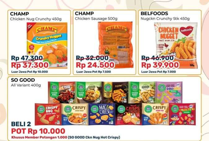 Promo Alfamart Frozen Food Fair 1-15 November 2025, So Good Beli 2 Diskon Rp 10.000
