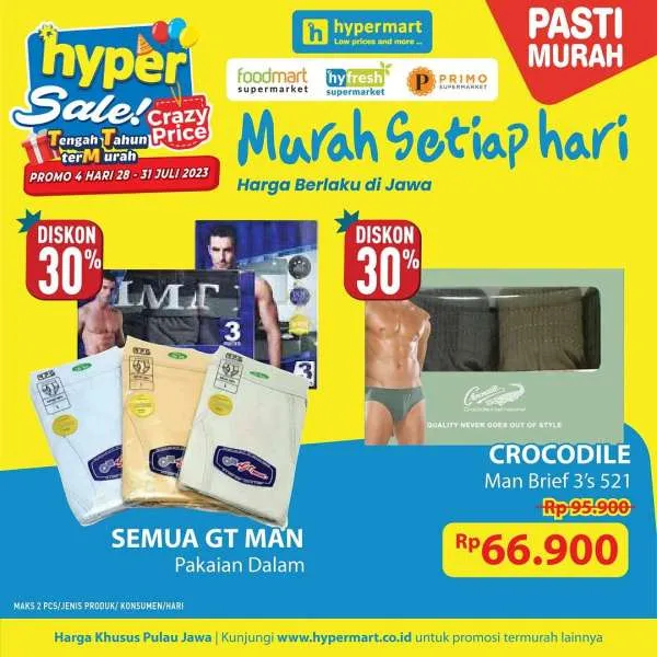 Katalog Harga Promo JSM Hypermart Terbaru 28-31 Juli 2023