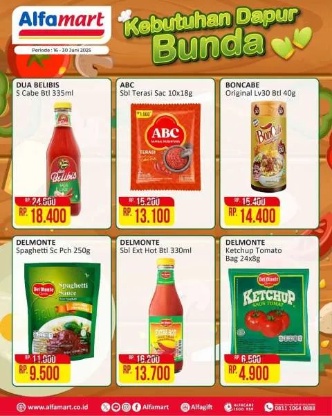 Promo Alfamart Kebutuhan Dapur Periode 16-30 Juni 2025