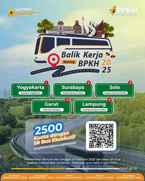 Balik Kerja Bareng BPKH Tahun 2025