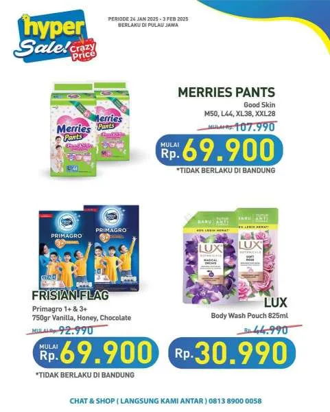 Promo Hypermart Hyper Sale Periode 24 Januari-3 Februari 2025