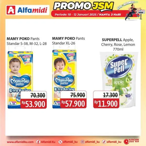 Promo JSM Alfamidi Periode 10-12 Januari 2025