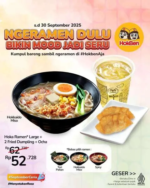 Promo HokBen Ngeramen Dulu 1