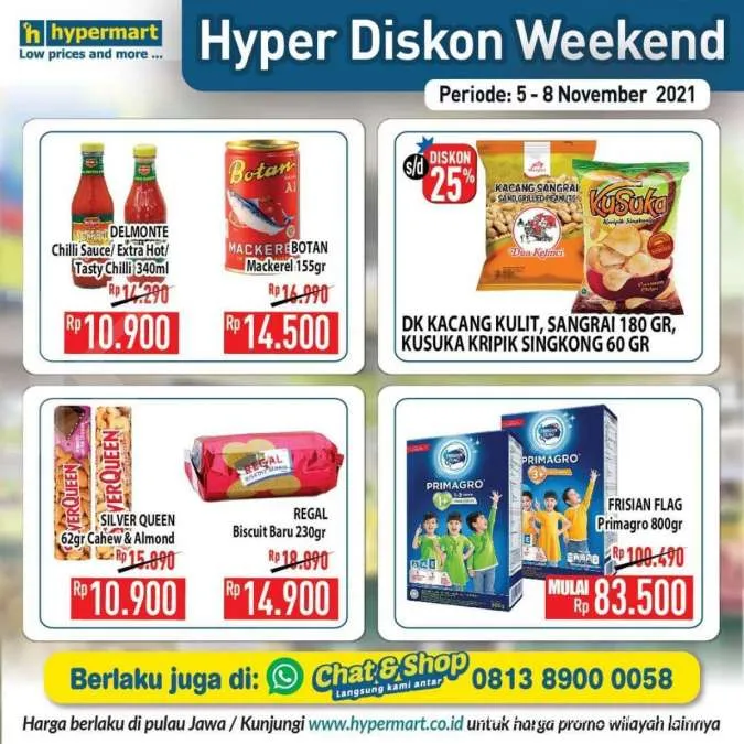 Promo JSM Hypermart 5-8 November 2021